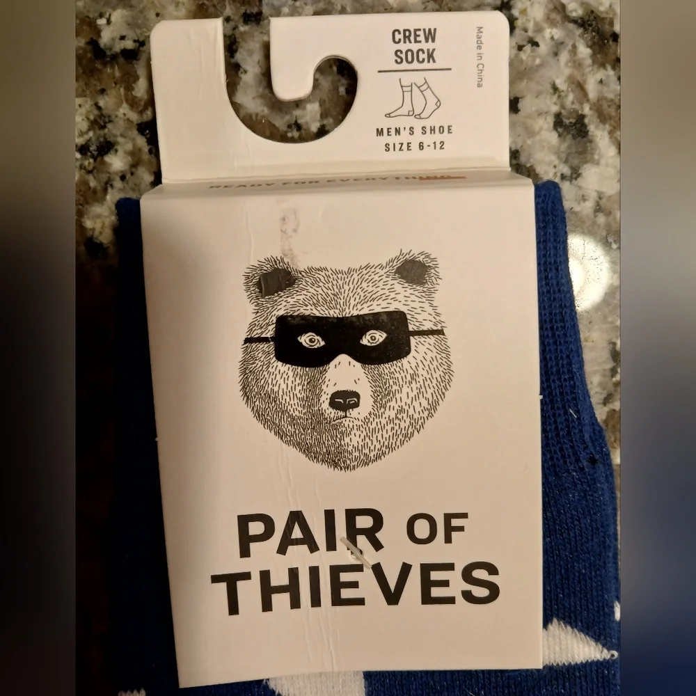 NWT Men's‎ Pair of Thieves Crew Socks